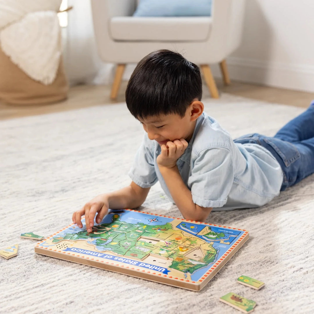 USA Map Sound Puzzle - Tools 4 Teaching