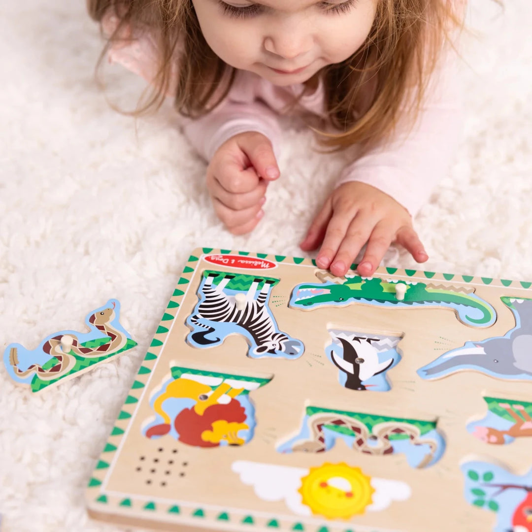 Zoo Animals Sound Puzzle - Tools 4 Teaching