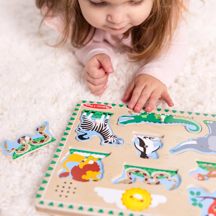 Zoo Animals Sound Puzzle - Tools 4 Teaching