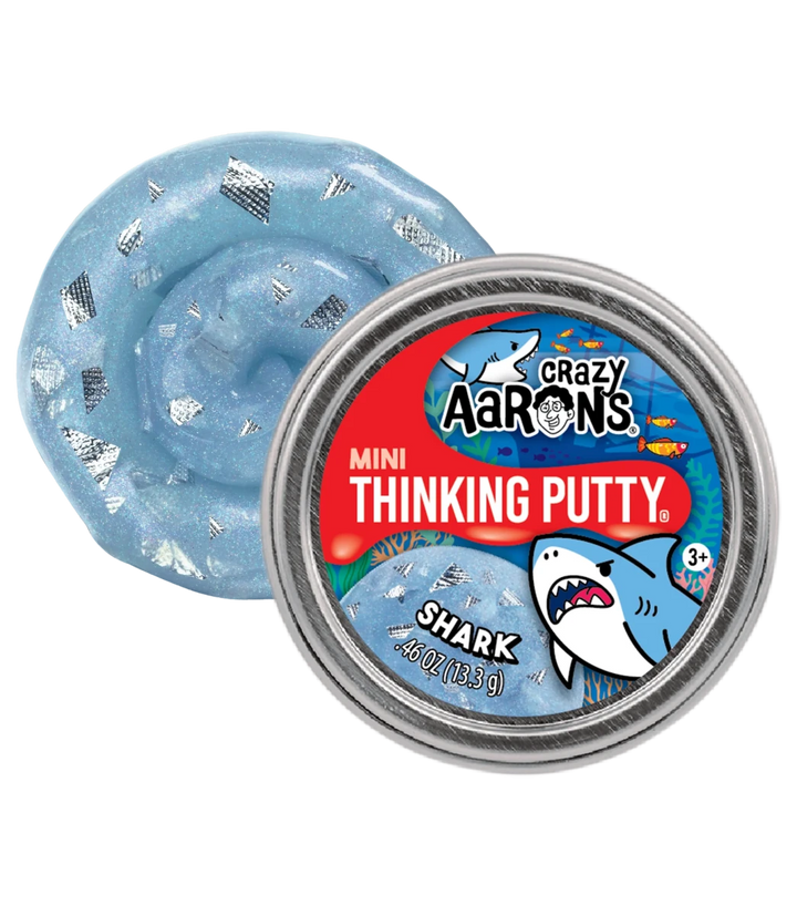 Crazy Aarons® Mini Thinking Putty® - Shark - Tools 4 Teaching
