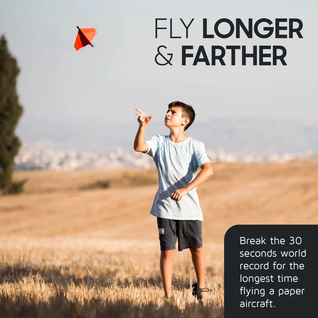 PowerUp 2.0 Electric Paper Airplane Kit (Red) - Tools 4 Teaching