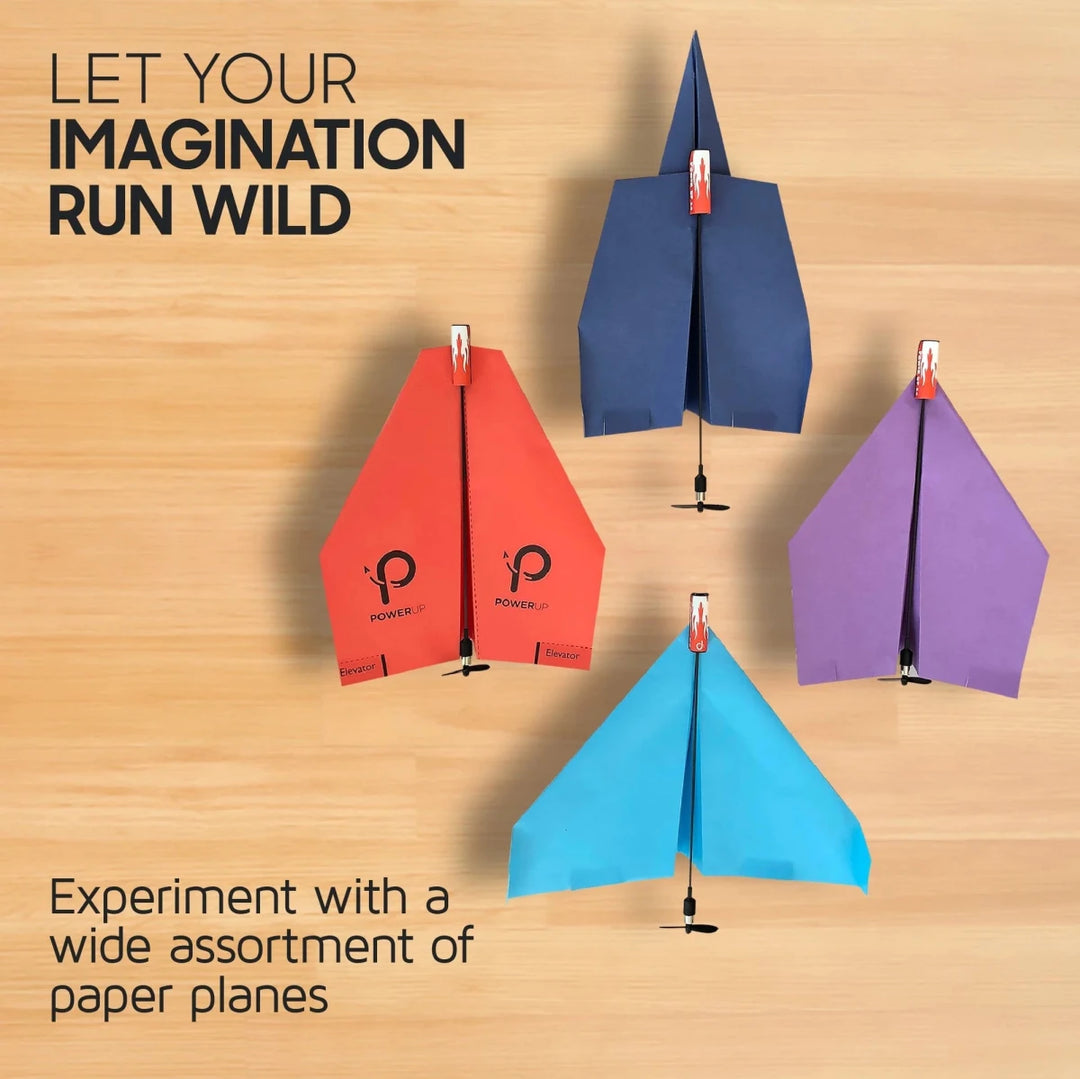 PowerUp 2.0 Electric Paper Airplane Kit Blue - Tools 4 Teaching