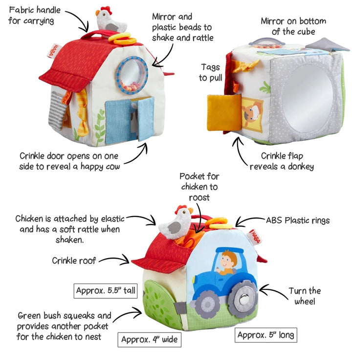 Farmyard Play Cube - Tools 4 Teaching