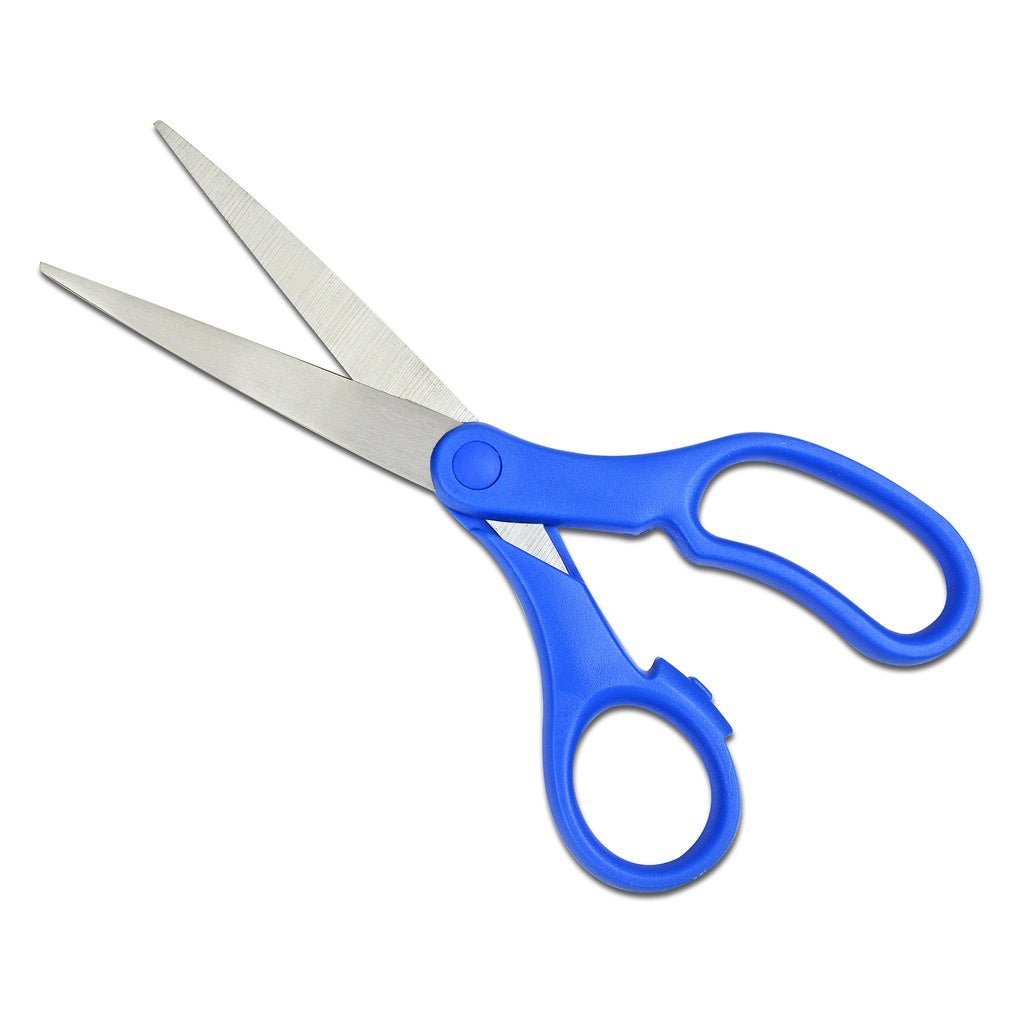 Scissors 8" Blue Handle - Tools 4 Teaching
