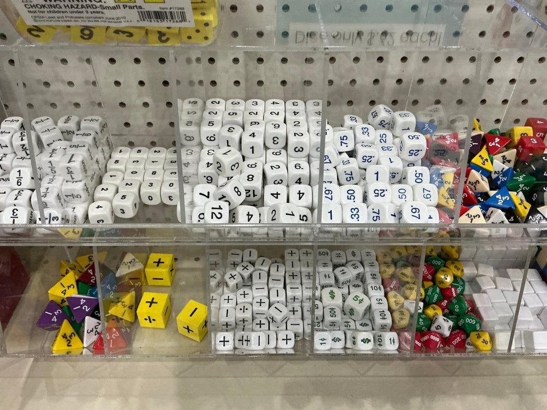 Dice Display-Numbers, Counting & Sorting-Tools 4 Teaching-Classroom Decor and More