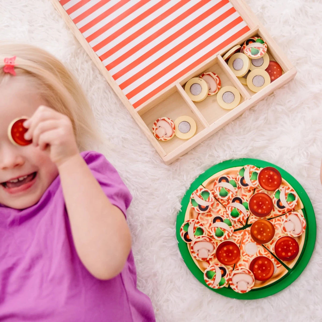 Pizza Party Wooden Play Food - Tools 4 Teaching