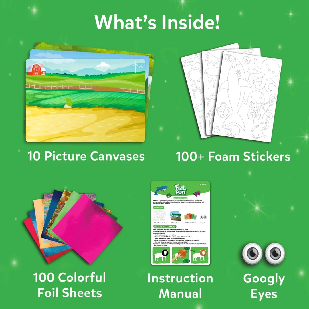 Foil Fun - World of Animals - Tools 4 Teaching