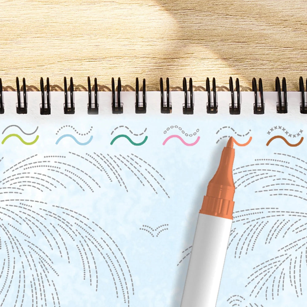 Lifelines® FlowArt® Trace - By - Line Tropical Paradise - Tools 4 Teaching