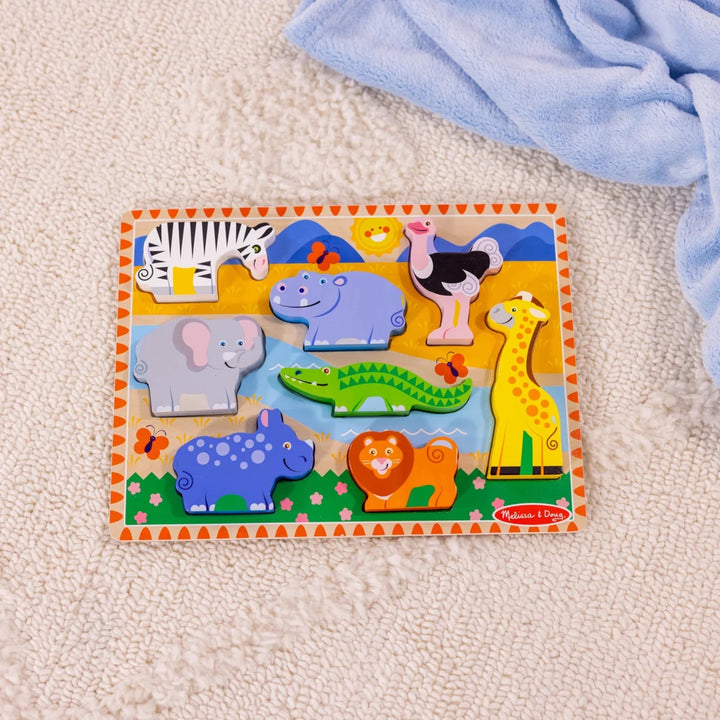 Safari Animals Chunky Puzzle - Tools 4 Teaching