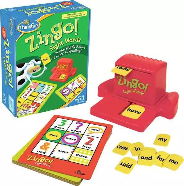 Zingo Sight Words Game - Tools 4 Teaching