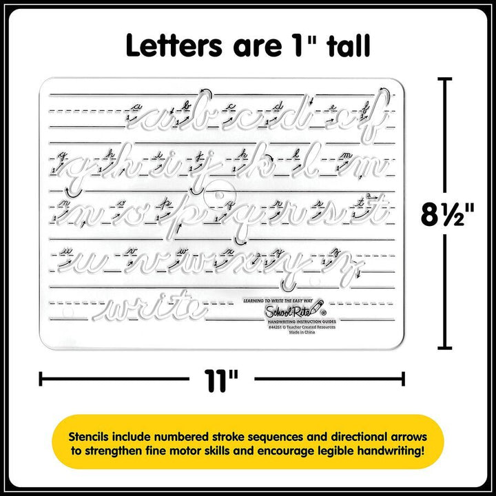 School - Rite® Handwriting Instruction Guides - Lowercase Cursive - Tools 4 Teaching