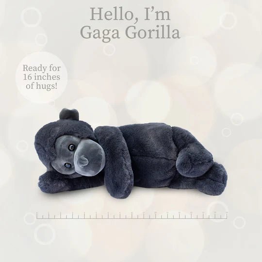 Gaga Gorilla Large Lushee 16" Plush - Tools 4 Teaching