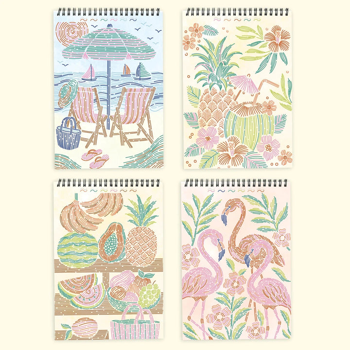 Lifelines® FlowArt® Trace - By - Line Tropical Paradise - Tools 4 Teaching