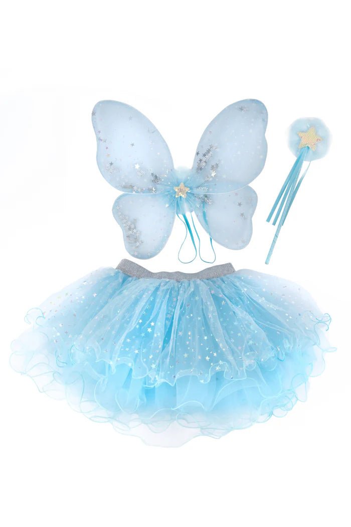 Iridescent Celestial Fairy Wings, Wand, and Tutu - Tools 4 Teaching