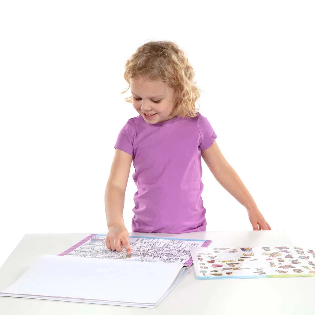 Seek &amp; Find Sticker Pad - Around Town - Tools 4 Teaching