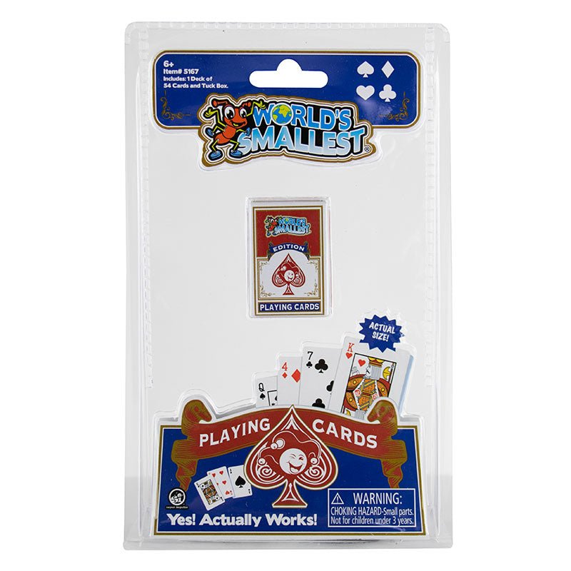 World's Smallest Classic Playing Cards - Tools 4 Teaching