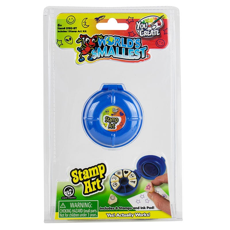 World's Smallest You Create Stamp Art Kit - Tools 4 Teaching