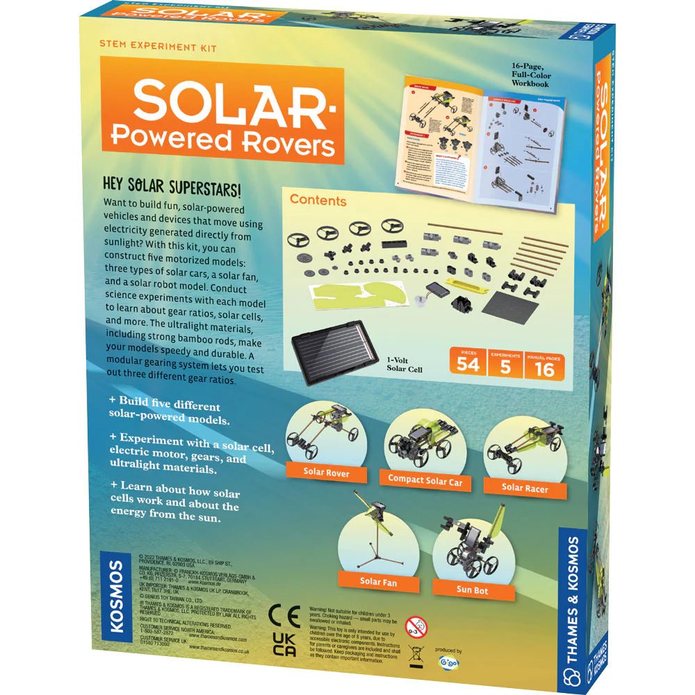 Solar Powered Rovers - Tools 4 Teaching