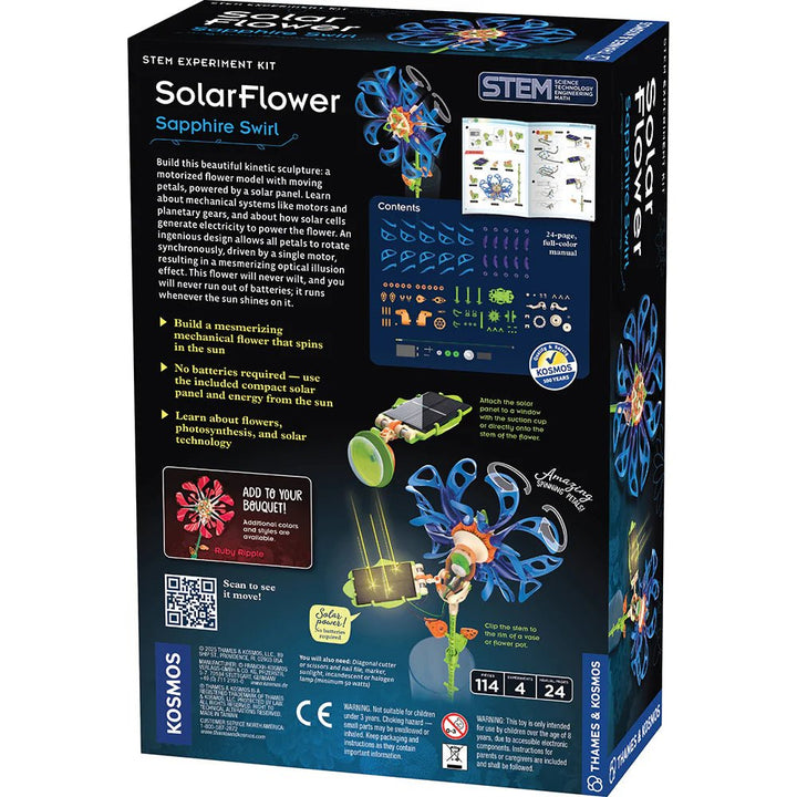 SolarFlower - Sapphire Swirl - Tools 4 Teaching