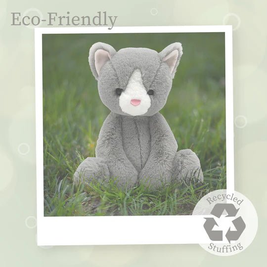 Grey Karing Kitty Lushee 16" Plush - Tools 4 Teaching