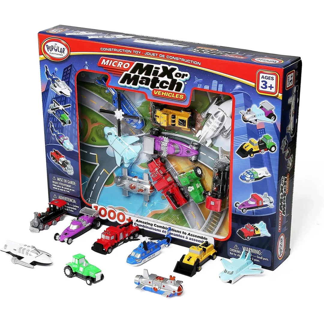 Magnetic Mix or Match Vehicles Deluxe 2 - Tools 4 Teaching