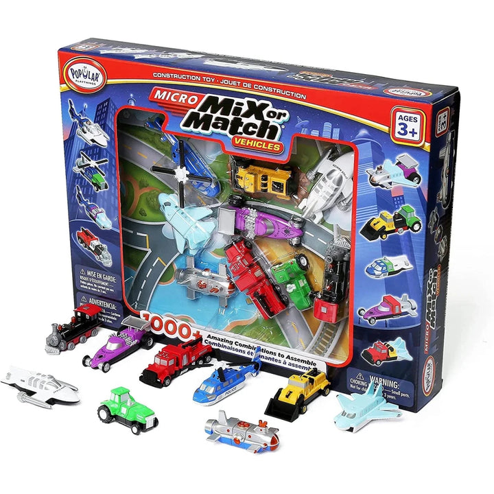 Magnetic Mix or Match Vehicles Deluxe 2 - Tools 4 Teaching