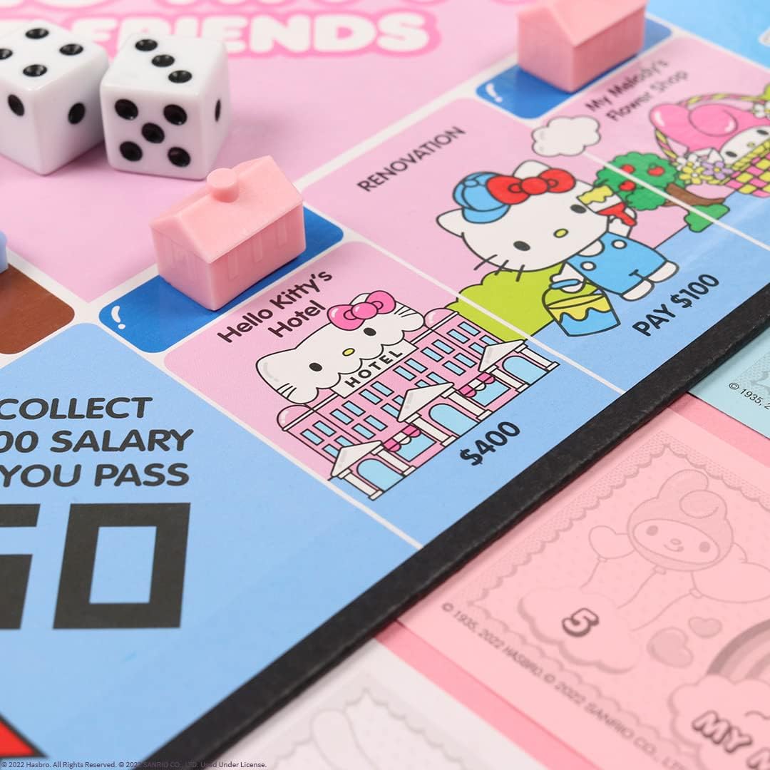 *Hello Kitty And Friends Vacation Monopoly - Tools 4 Teaching