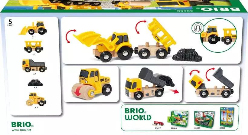 BRIO® WORLD - Construction Vehicles - Tools 4 Teaching
