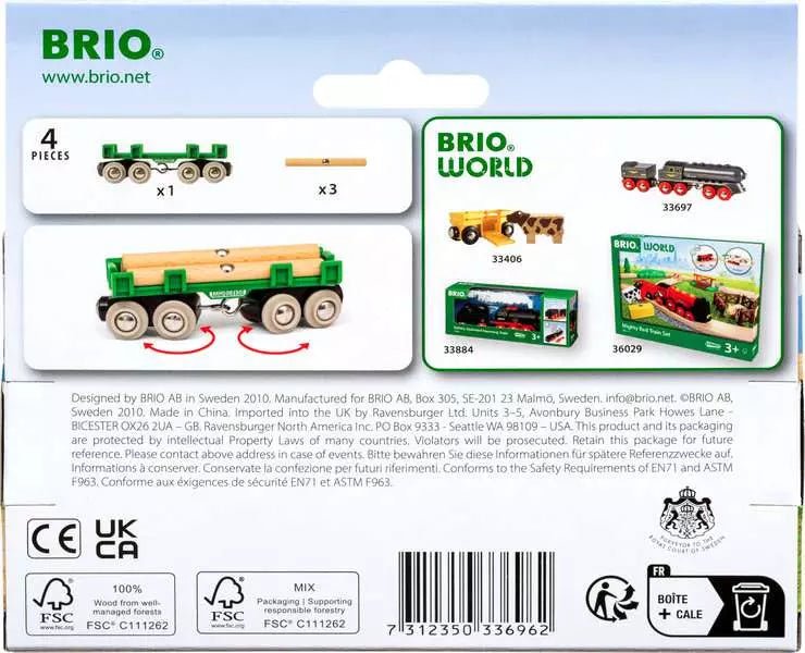 BRIO Lumber Loading Wagon - Tools 4 Teaching