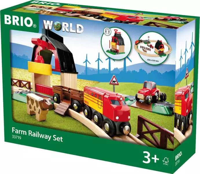 BRIO® WORLD - Farm Railway Set - Tools 4 Teaching