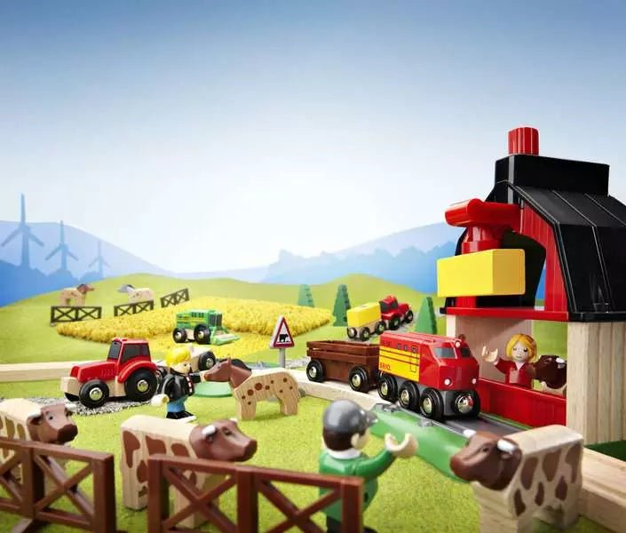 BRIO® WORLD - Farm Railway Set - Tools 4 Teaching