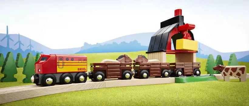 BRIO® WORLD - Farm Railway Set - Tools 4 Teaching