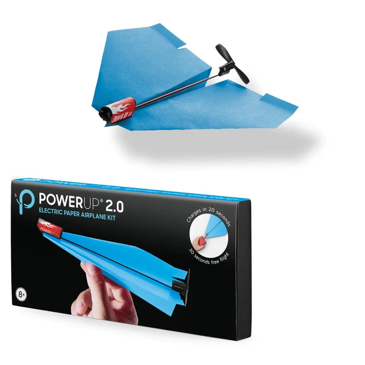 PowerUp 2.0 Electric Paper Airplane Kit Blue - Tools 4 Teaching