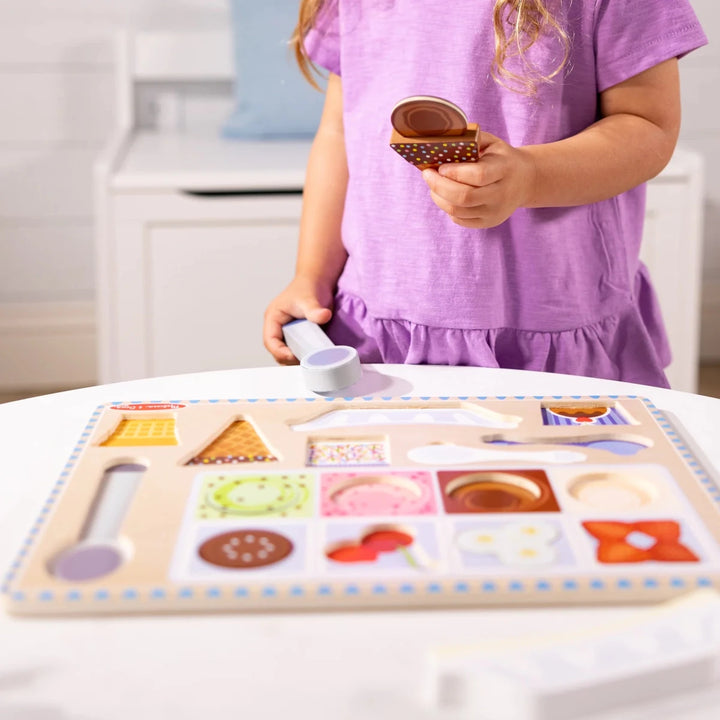Wooden Magnetic Ice Cream Puzzle - Tools 4 Teaching