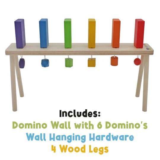 Falling Wood Domino Wall - Tools 4 Teaching