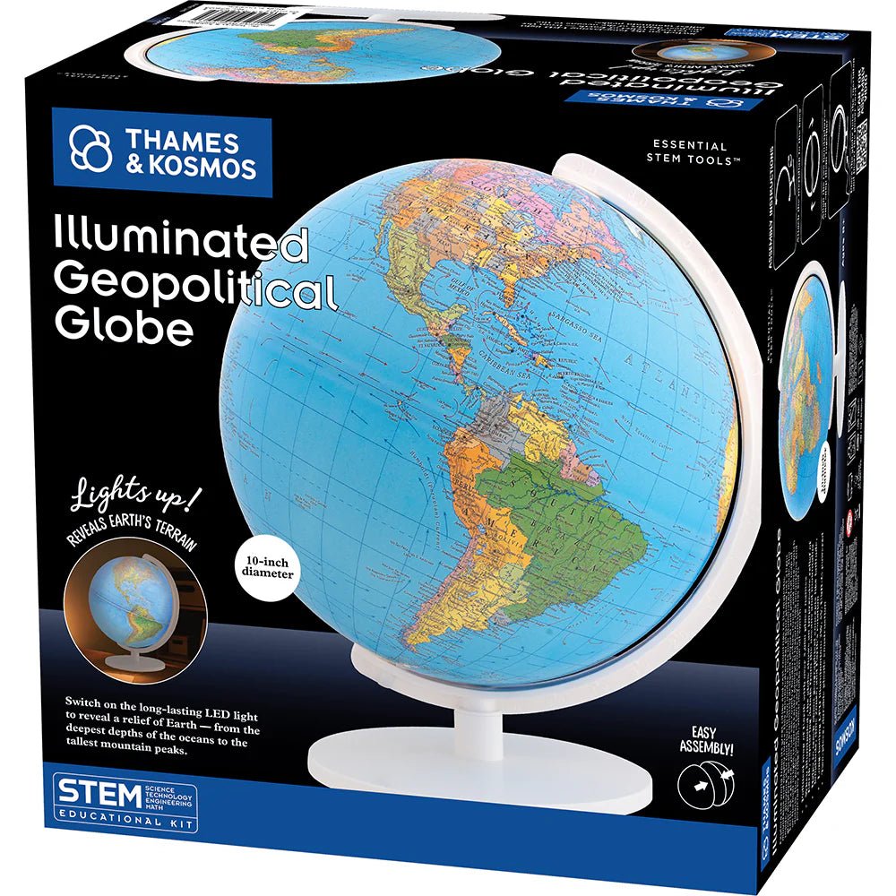 The Thames & Kosmos Illuminated Geopolitical Globe - Tools 4 Teaching