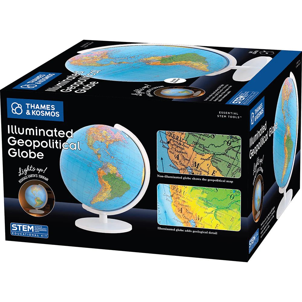 The Thames &amp; Kosmos Illuminated Geopolitical Globe - Tools 4 Teaching