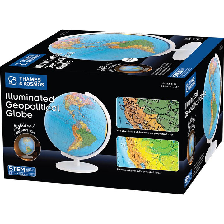 The Thames &amp; Kosmos Illuminated Geopolitical Globe - Tools 4 Teaching