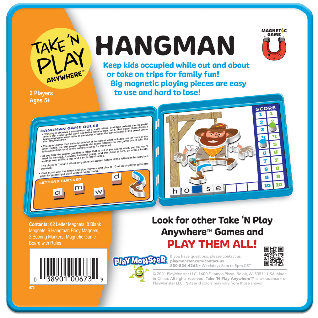 Take N Play Hangman - Tools 4 Teaching