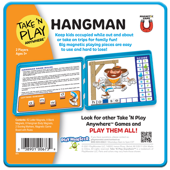 Take N Play Hangman - Tools 4 Teaching