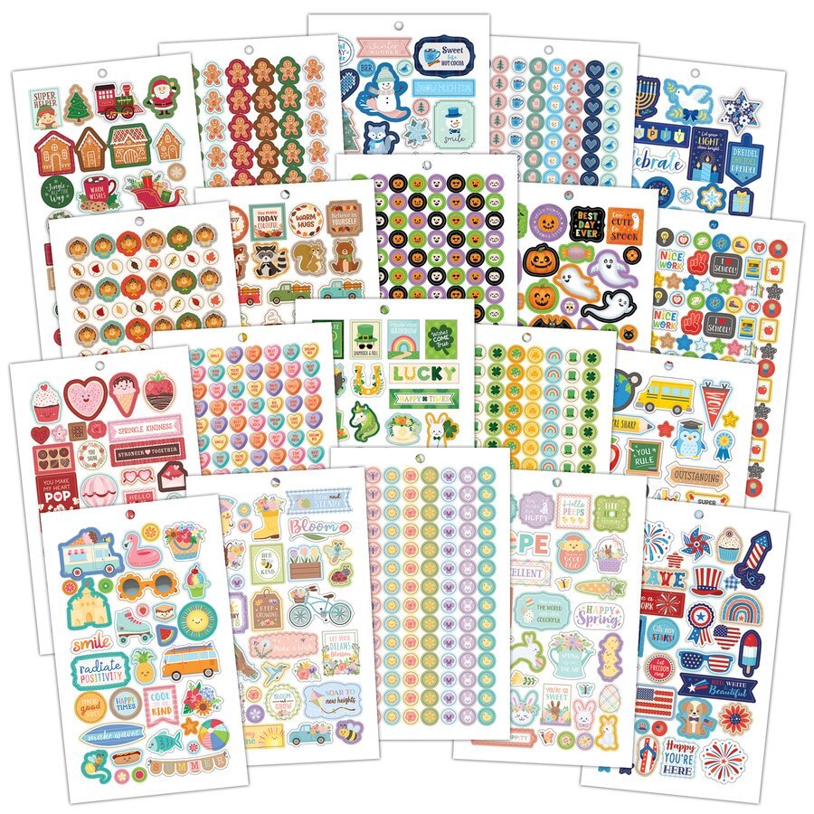 Seasons and Celebrations Sticker Pad - Tools 4 Teaching
