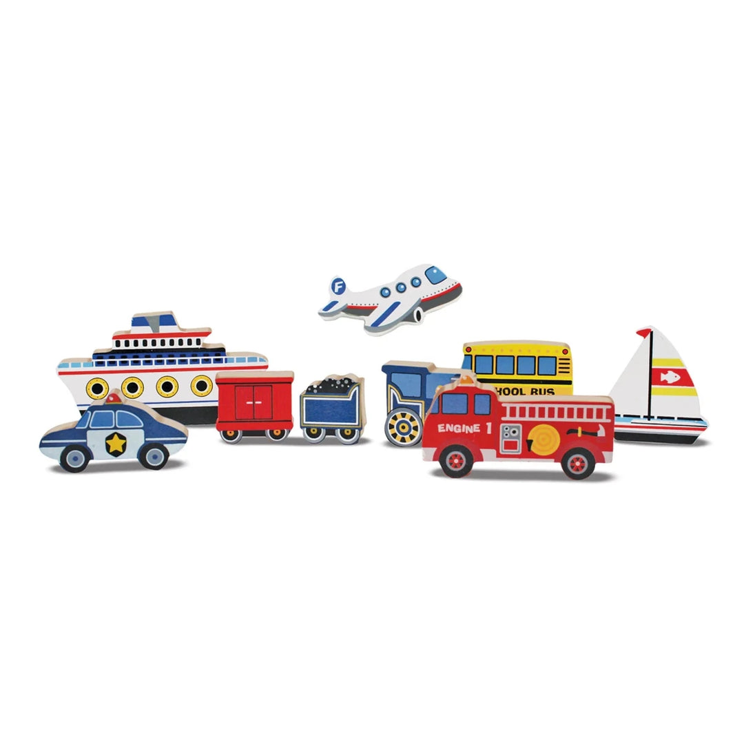 Vehicles Chunky Puzzle - Tools 4 Teaching