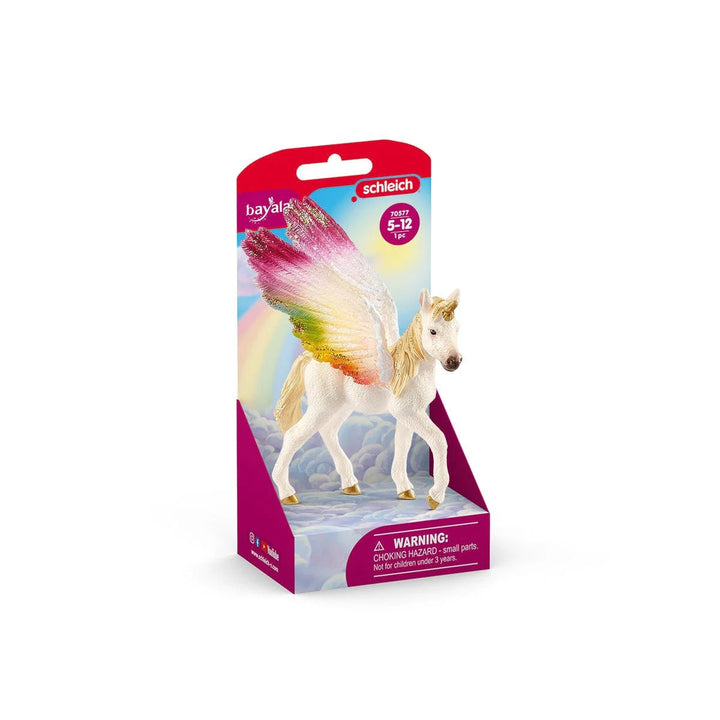 Winged rainbow unicorn foal - Tools 4 Teaching