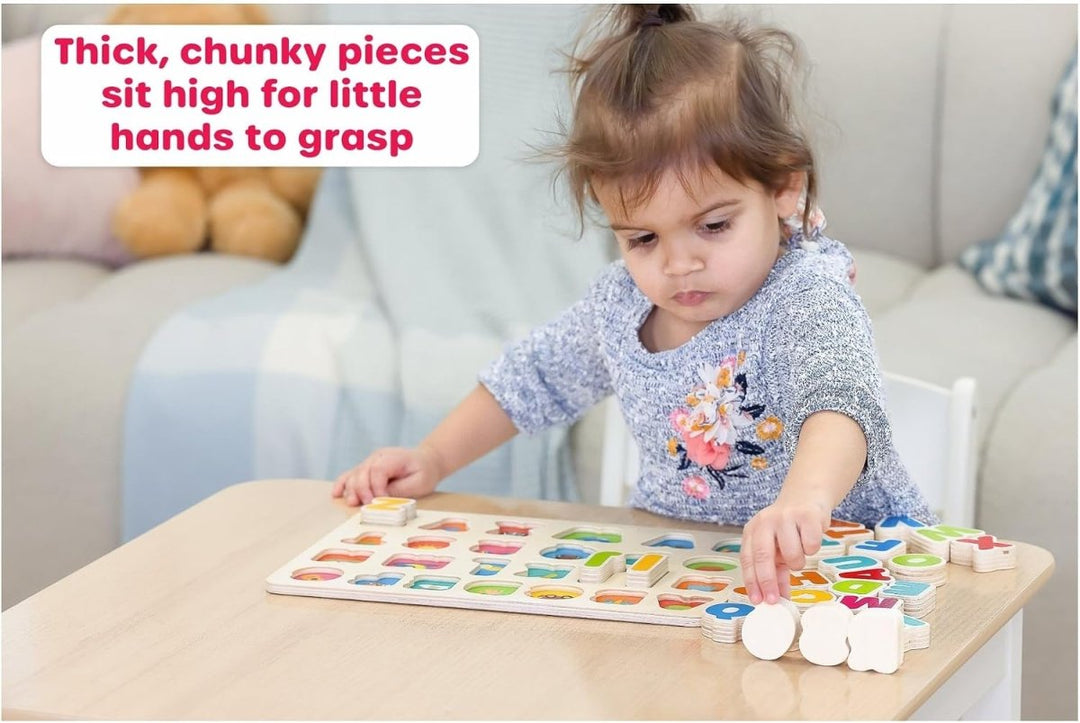 Wooden Alphabet Puzzle - Tools 4 Teaching