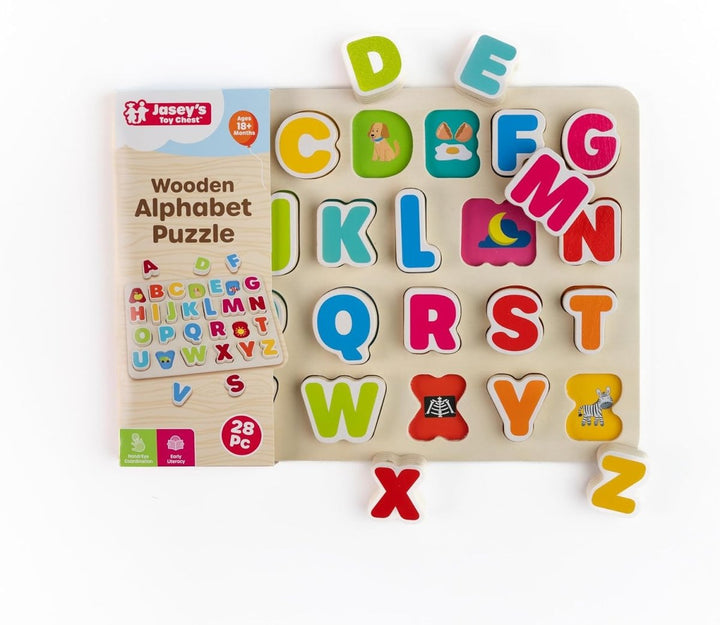 Wooden Alphabet Puzzle - Tools 4 Teaching