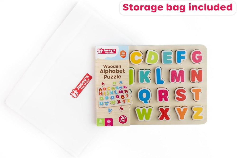 Wooden Alphabet Puzzle - Tools 4 Teaching