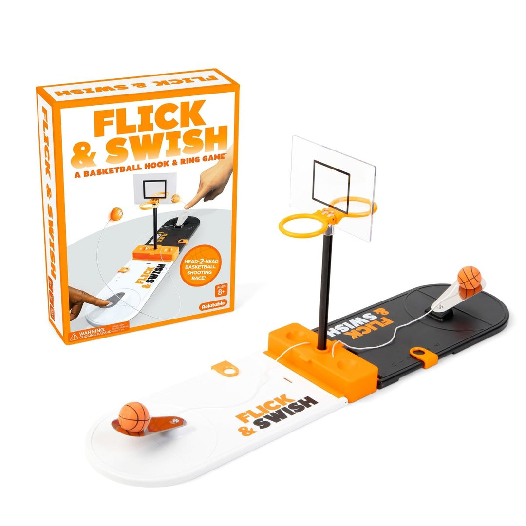 Flick &amp; Swish- Basketball Hook &amp; Ring Game - Tools 4 Teaching