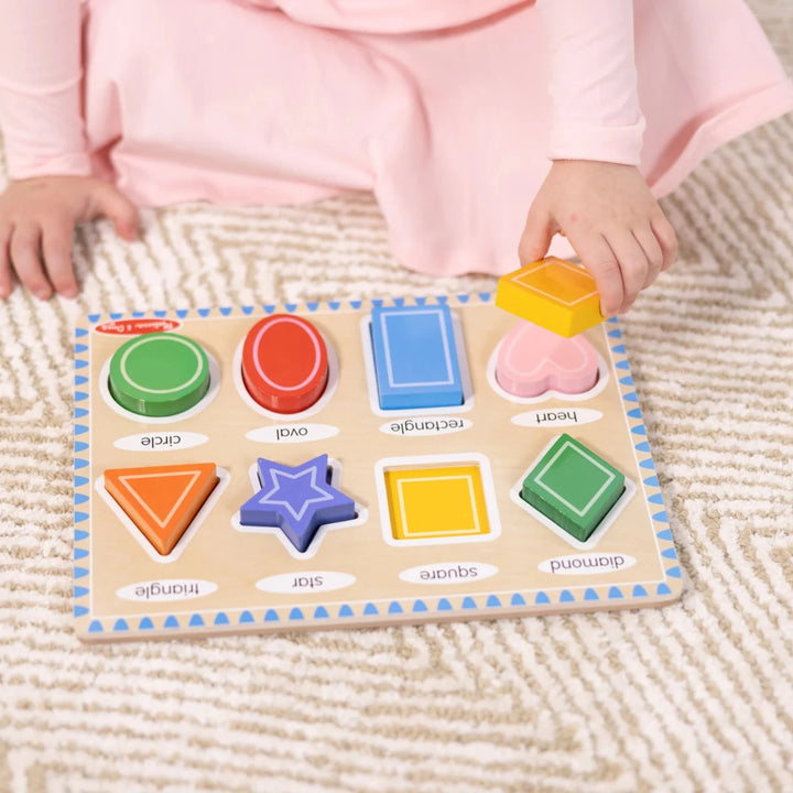Shapes Chunky Puzzle - Tools 4 Teaching