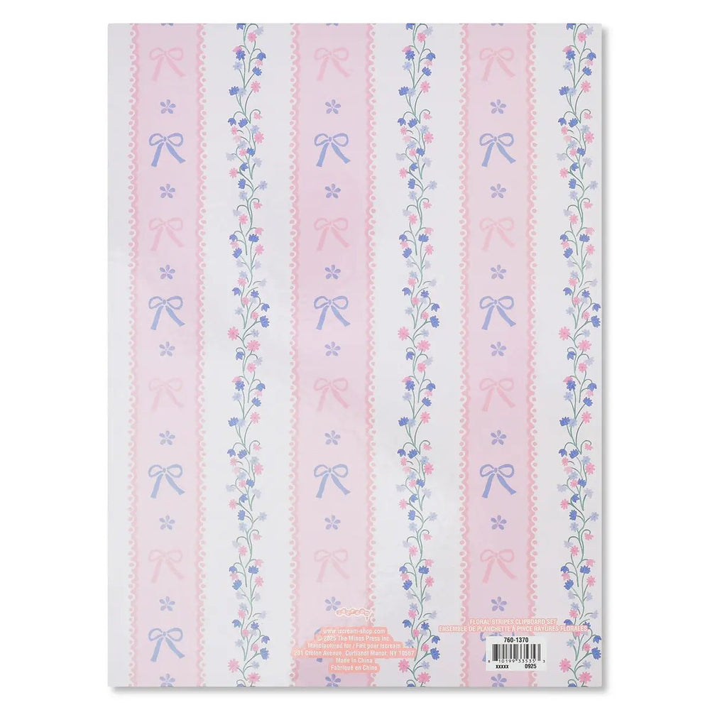 Floral Stripes Clipboard Set - Tools 4 Teaching