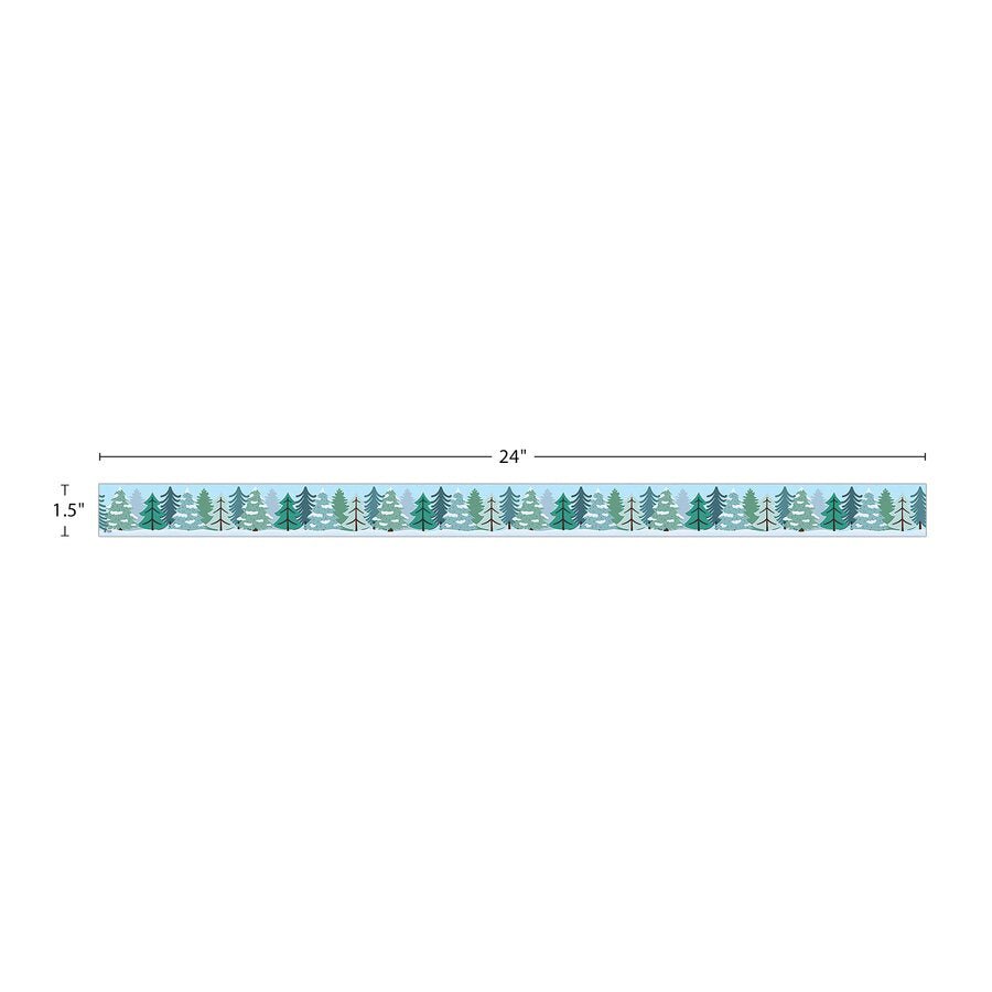 Winter Trees Magnetic Border - Tools 4 Teaching